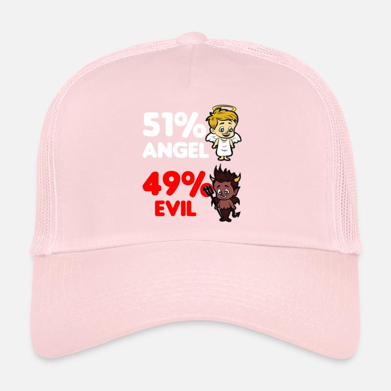 Engelchen und Teufelchen Engel Teufel Beziehung Trucker Cap