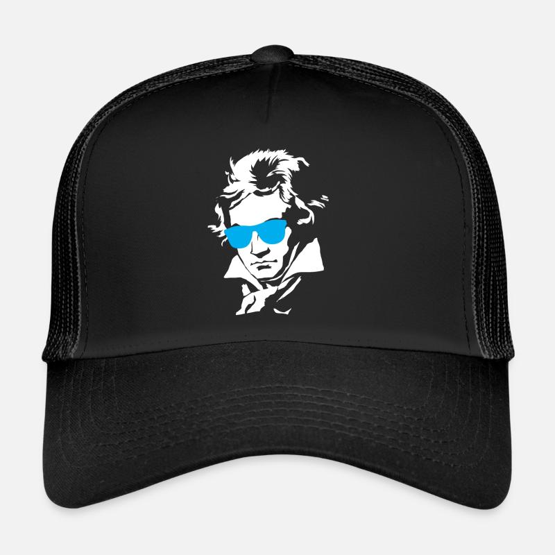 Beethoven - Casquette trucker  - noir/noir