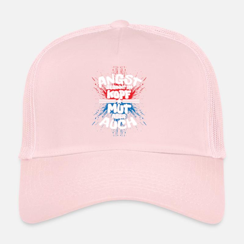 FEAR BEGINS IN THE HEAD MUT BUT ALSO Trucker Cap