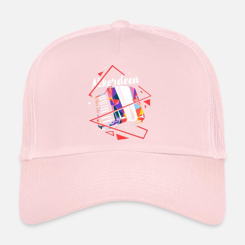 Polygone accordéon Casquette trucker 