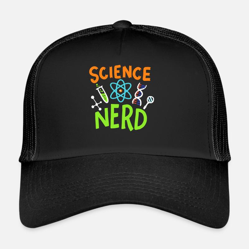 Science science science - Trucker Cap - black/black