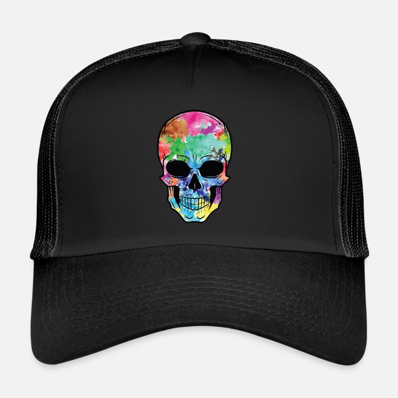 Tête de mort Casquette trucker 
