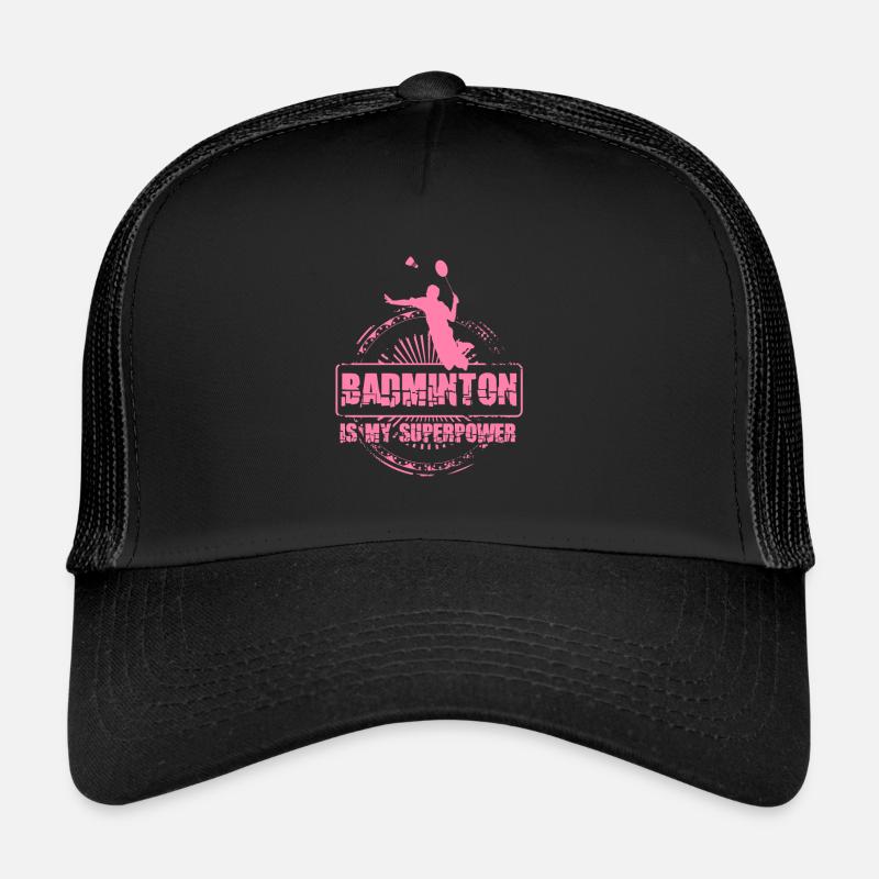 Badminton Badminton Badminton Badminton Trucker Cap