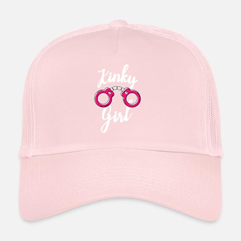 Bondage BDSM Kinky Girl Handcuff Sub Gift Trucker Cap