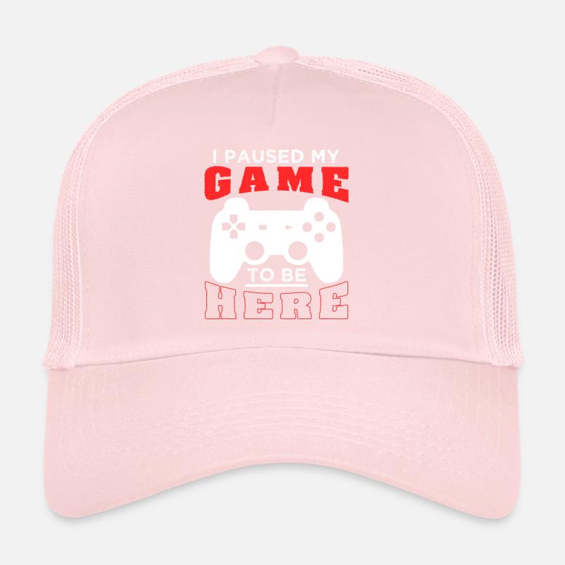 Gamer nerd gaming nerdy gift Trucker Cap