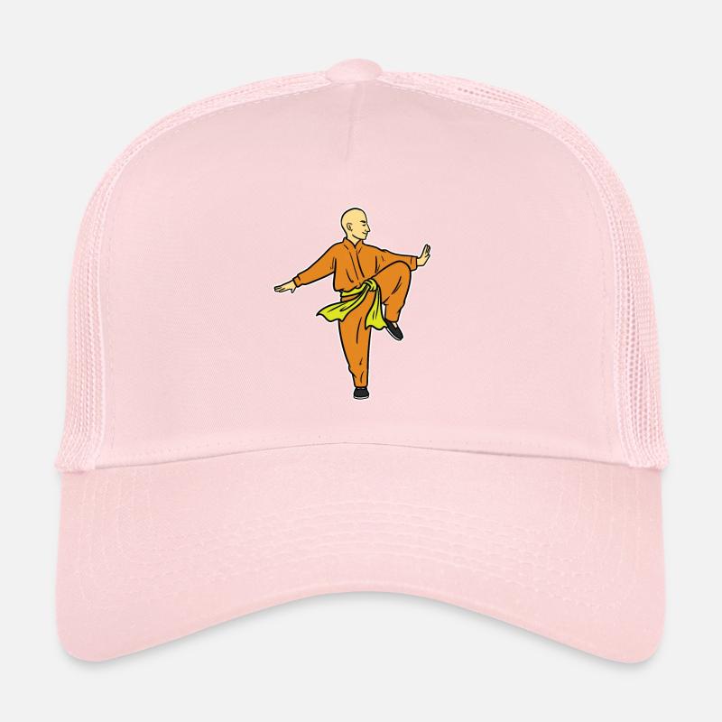 Qigong Monk Trucker Cap