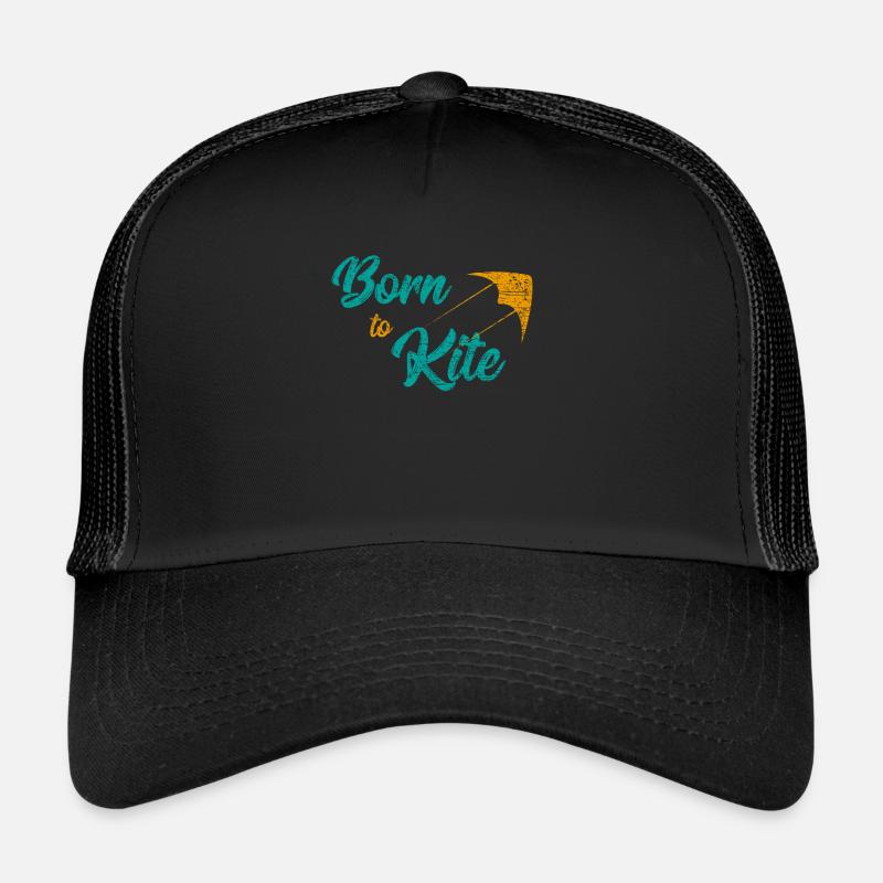 Kite Surfer Kitesurfen Segeln Windsurfen Geschenk Trucker Cap