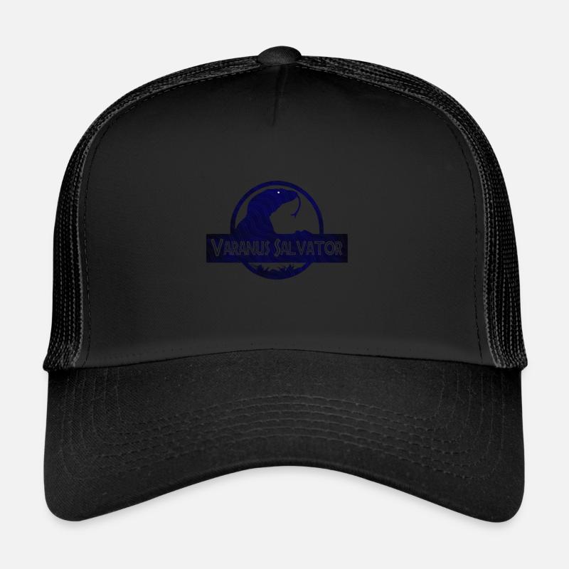 Varanus salvator // Bindenwaran, Lizards Trucker Cap