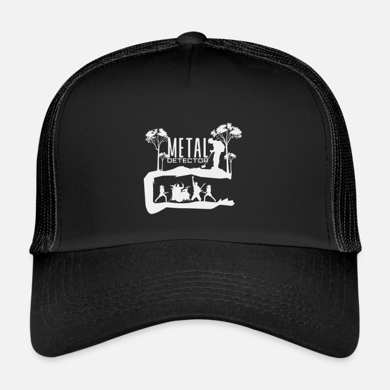 Metal - Trucker Cap - black/black