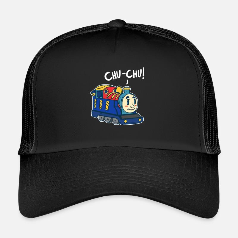 Train - Casquette trucker  - noir/noir