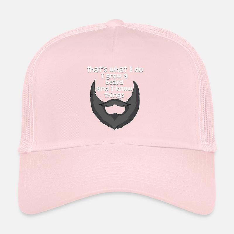 Bart Barbe Barbu Hipster Barbe Cadeau Casquette trucker 