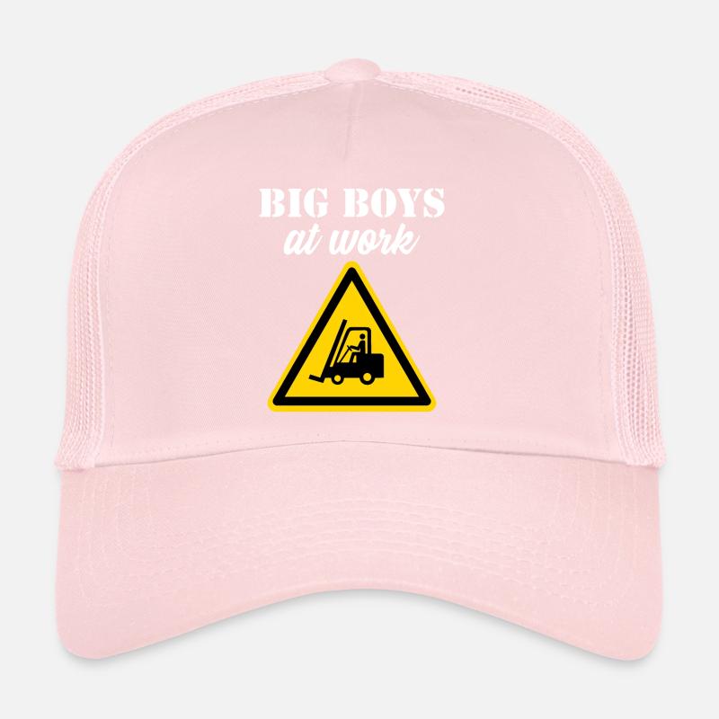 Big boys at work Forklift Chariots élévateurs Casquette trucker 