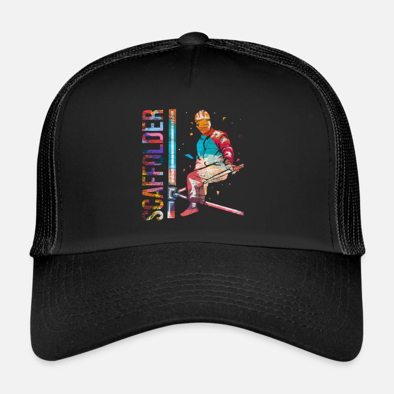 Gerüstbauer Polygon Geschenk Trucker Cap