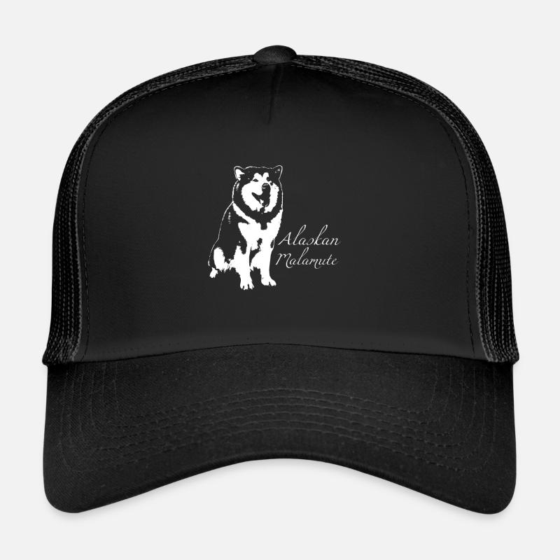Malamute d'Alaska Casquette trucker 