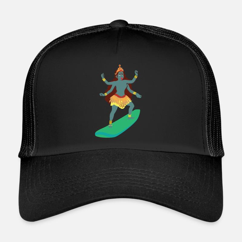 Surf Like Kali Yuga - Trucker Cap - black/black