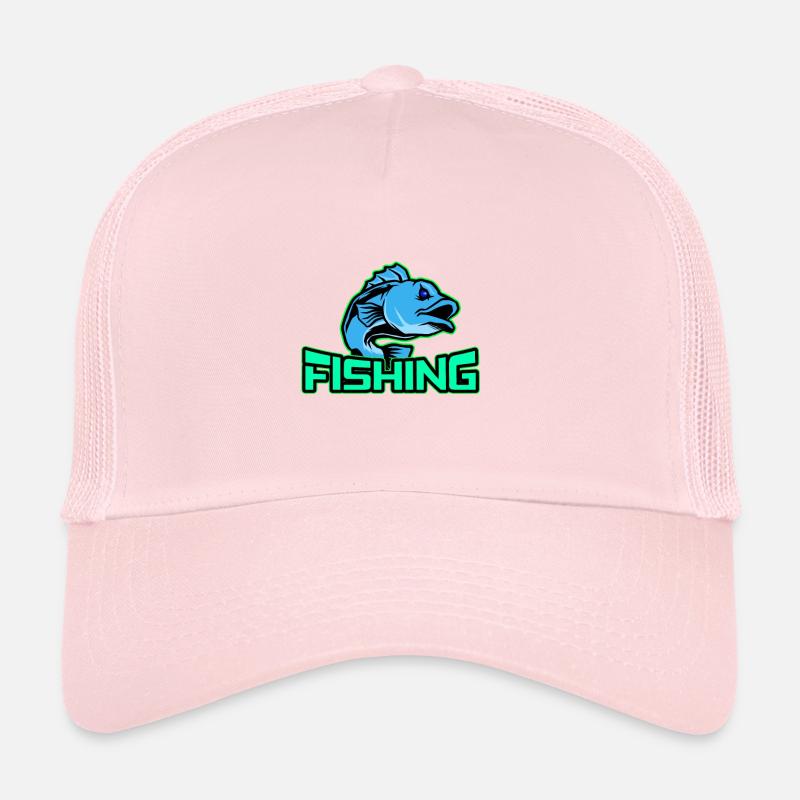 Poisson de pêche poisson bleu Casquette trucker 
