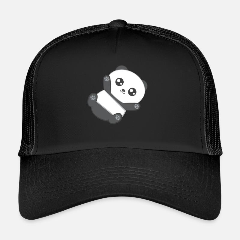 Panda - Panda - Pandafan - Panda bébé - Cadeau Casquette trucker 