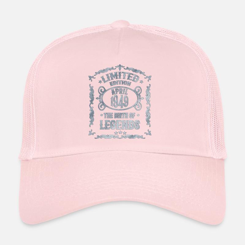 1949 Jahrgang April - Geschenk Geburtstag Trucker Cap