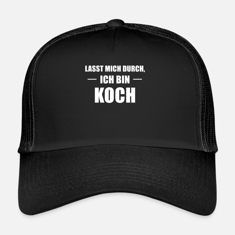 Koch Kochen Spruch Geschenk Trucker Cap