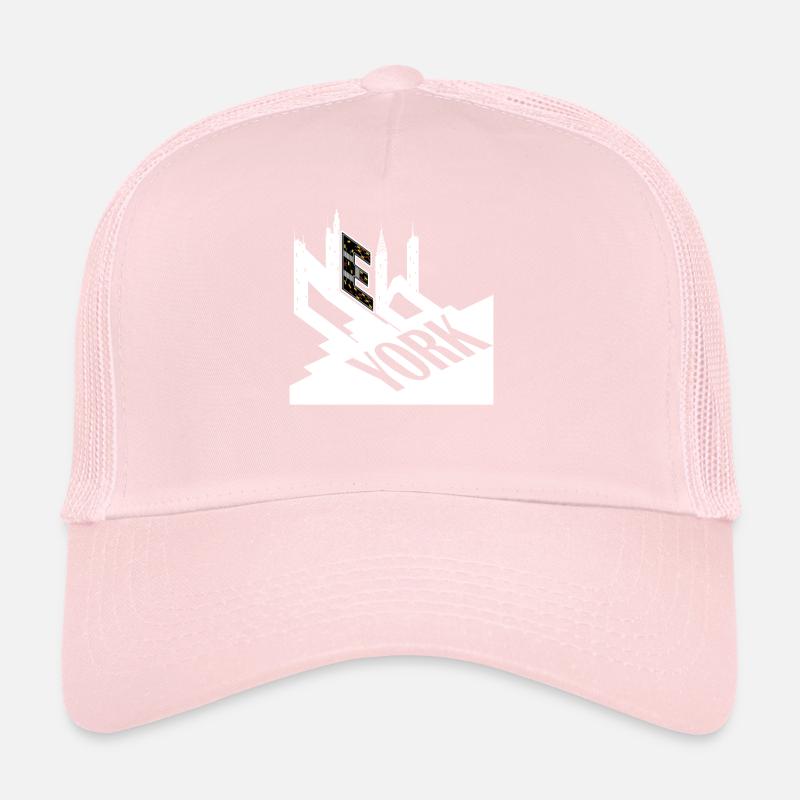 Conception typographique de New York City pour Big Apple Casquette trucker 
