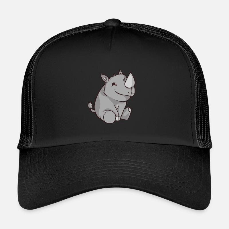 Chibi Comic Nashorn Kawaii Niedlich Geschenk Trucker Cap