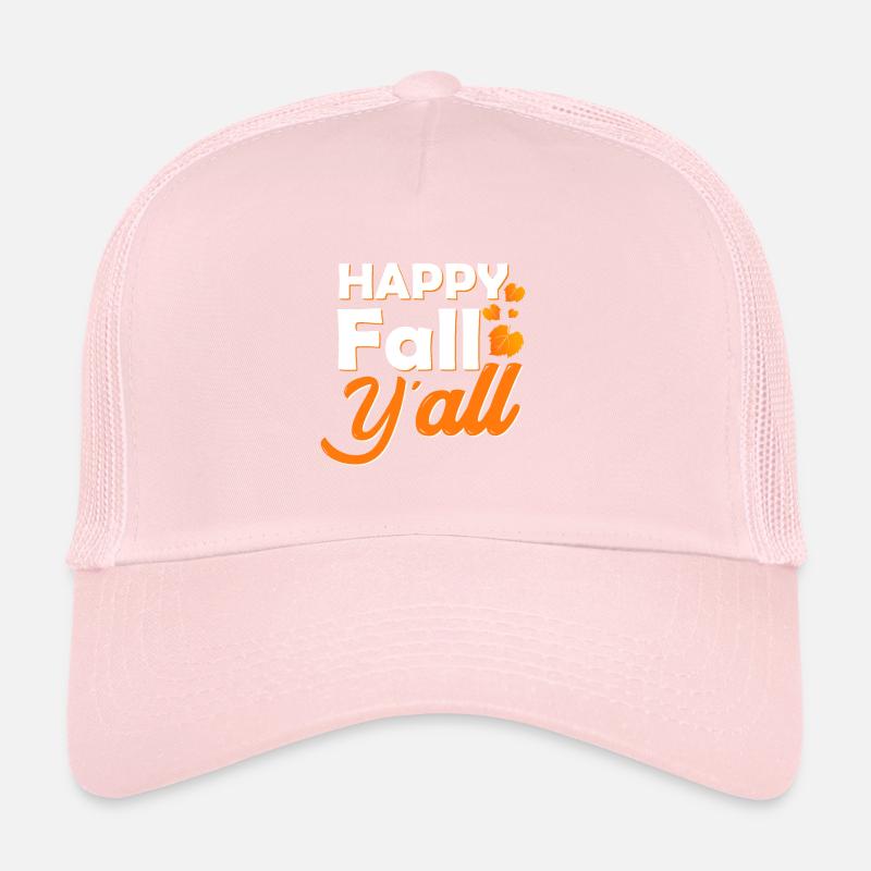 Herbst Geschenk bunte Blätter Regen Trucker Cap