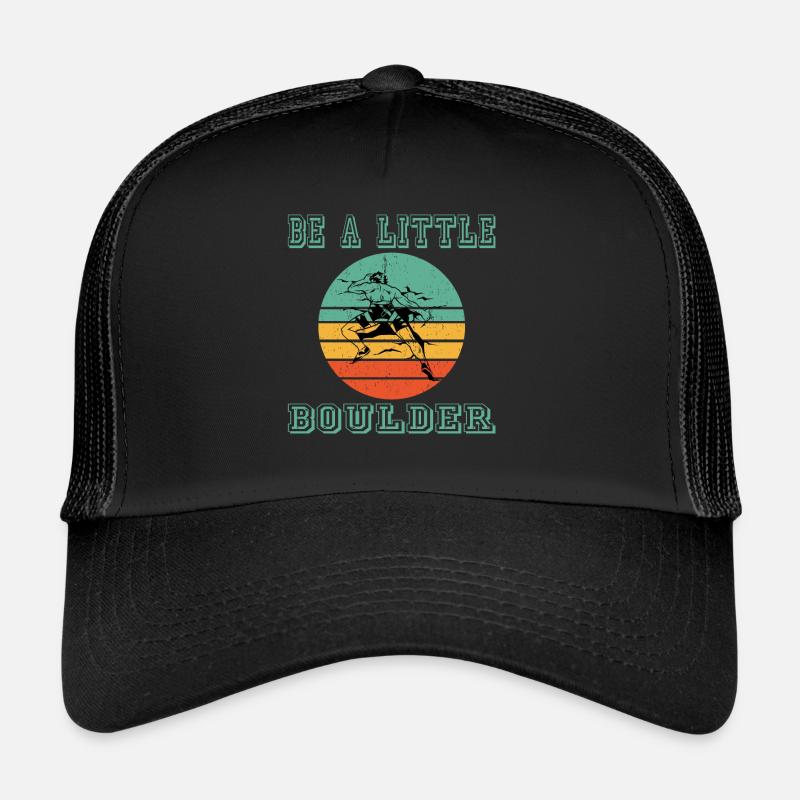 être un petit bloc - bloc - escalade - Casquette trucker 