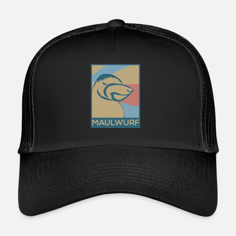 taupe Casquette trucker 