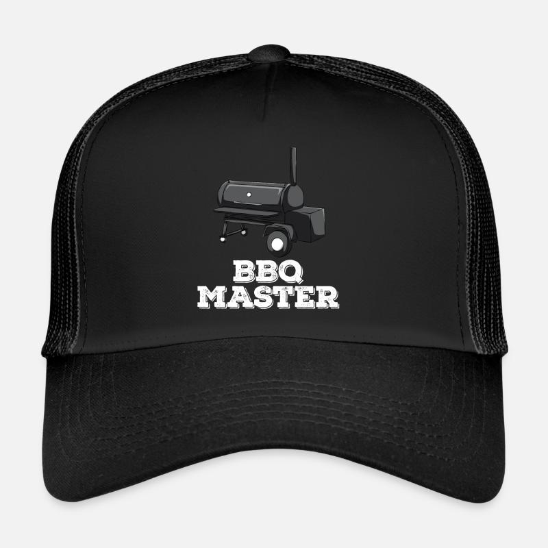 BBQ Smoker Smoken BBQ Griller BBQ Gift Trucker Cap
