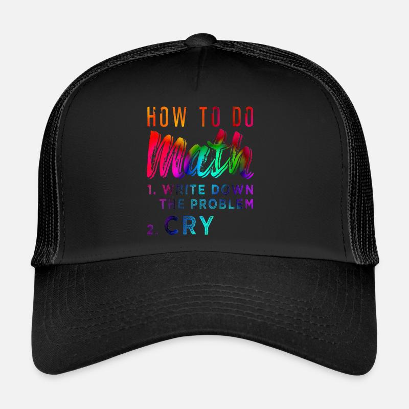 Mathématiques Casquette trucker 