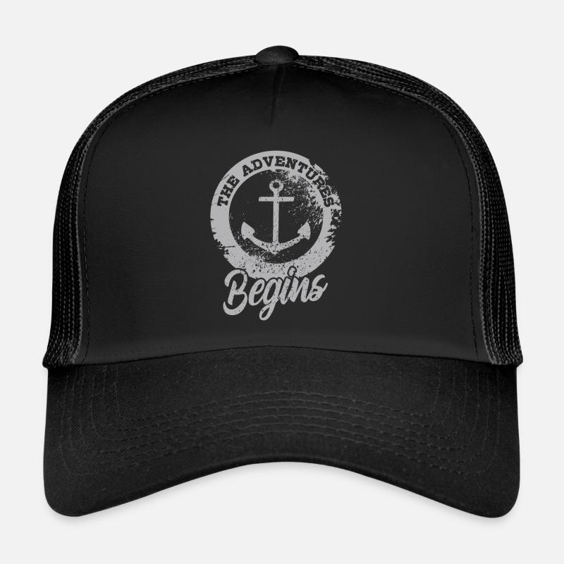 Maritim - Trucker Cap - Schwarz/Schwarz