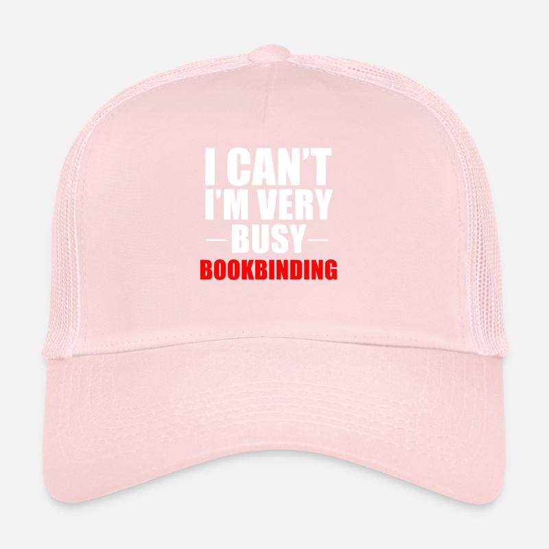 Reliure Reliure Reliure De Livres Cadeaux Casquette trucker 