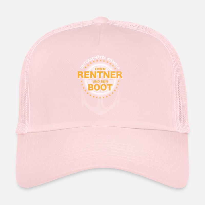 Rentner Boot Geschenk Trucker Cap