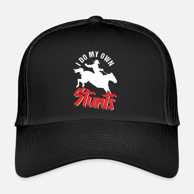 Rodeo - Trucker Cap - Schwarz/Schwarz