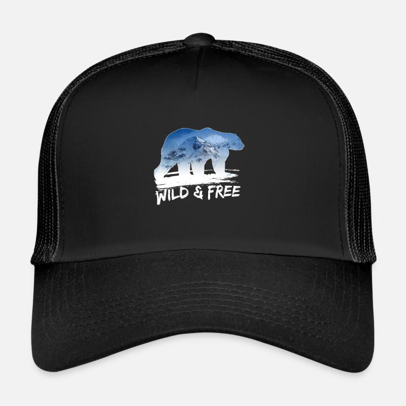 Polar bear polar bear north pole climate change gift Trucker Cap