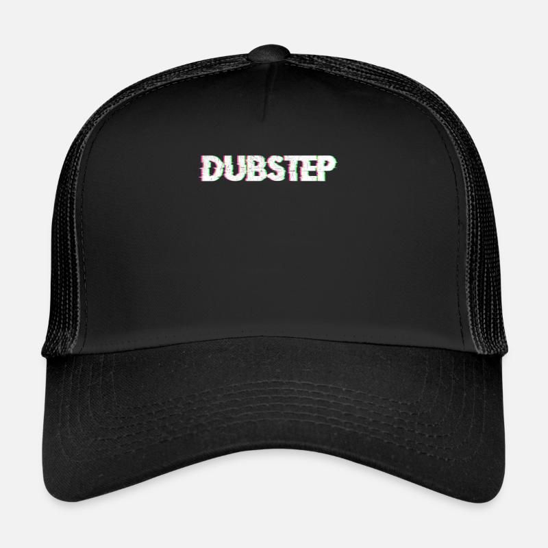 Dubstep - Trucker Cap - Schwarz/Schwarz