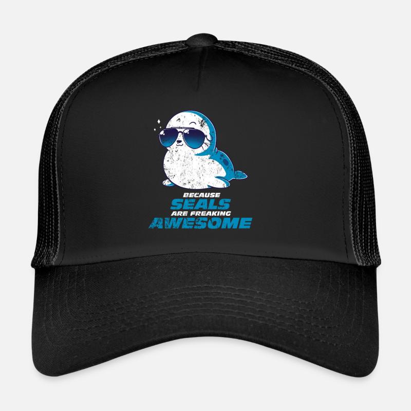 Robbe - Trucker Cap - Schwarz/Schwarz