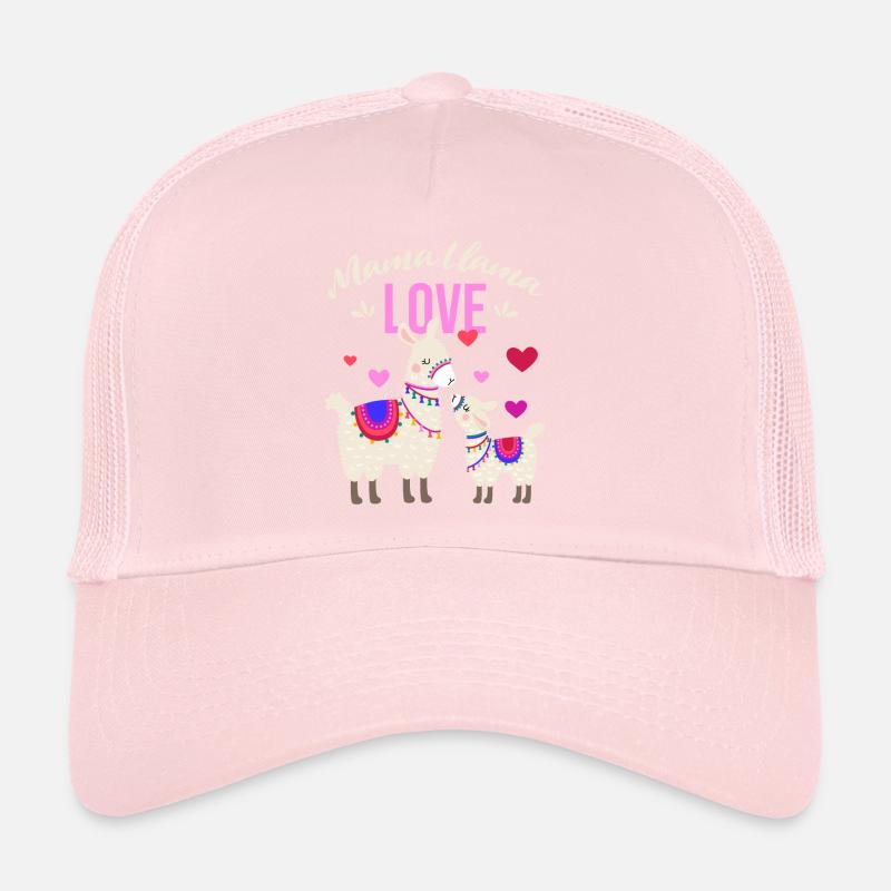 Mama Llama - Muttertag & Schwangerschaft Geschenk Trucker Cap