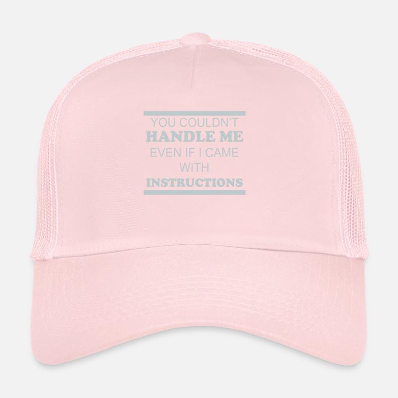 cant handle me Casquette trucker 