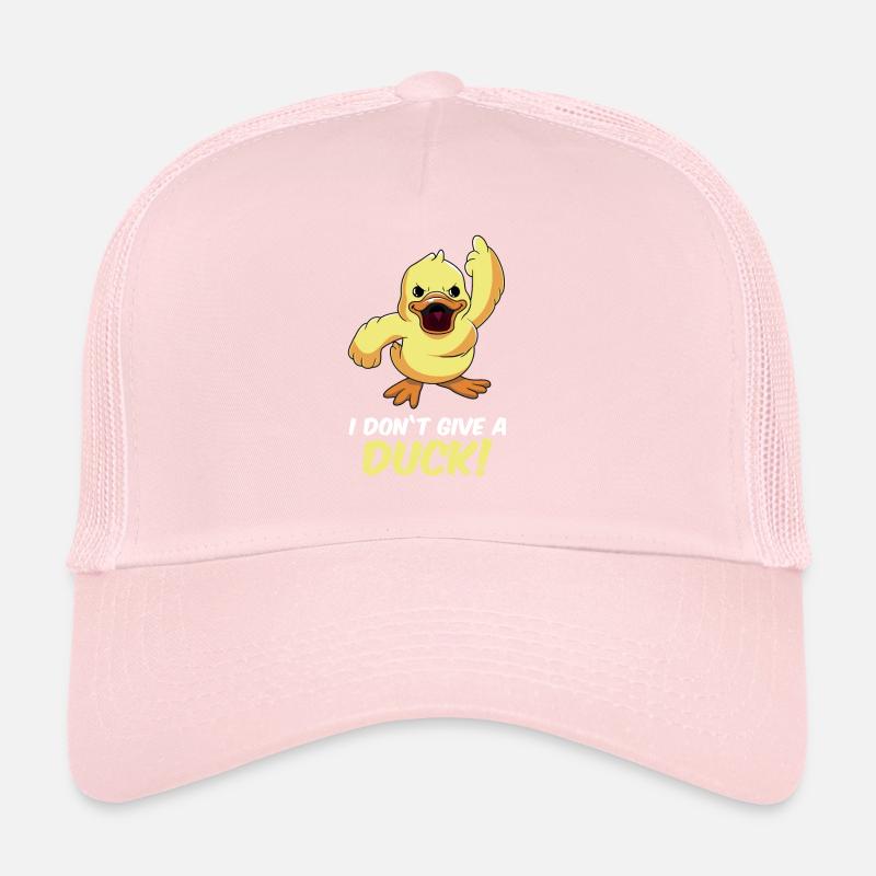 I do not give a duck rage evil duck gift duckling Trucker Cap