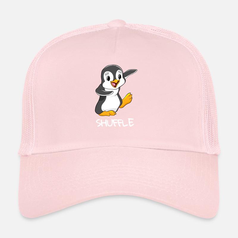 Shuffle dancing penguin gift Shuffledance Trucker Cap