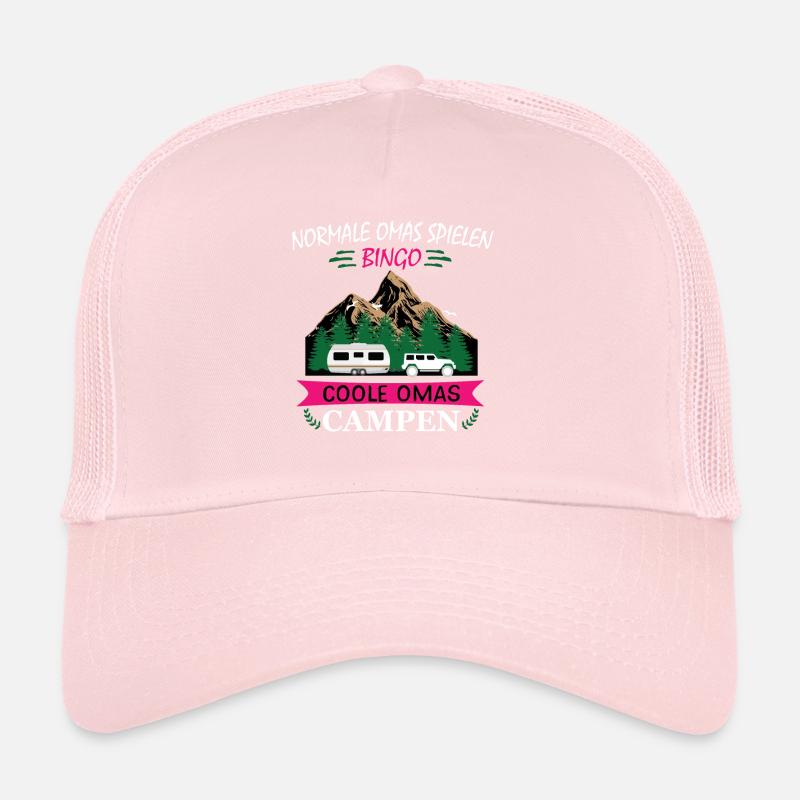 Cool Granny Camping Camping Granny Casquette trucker 
