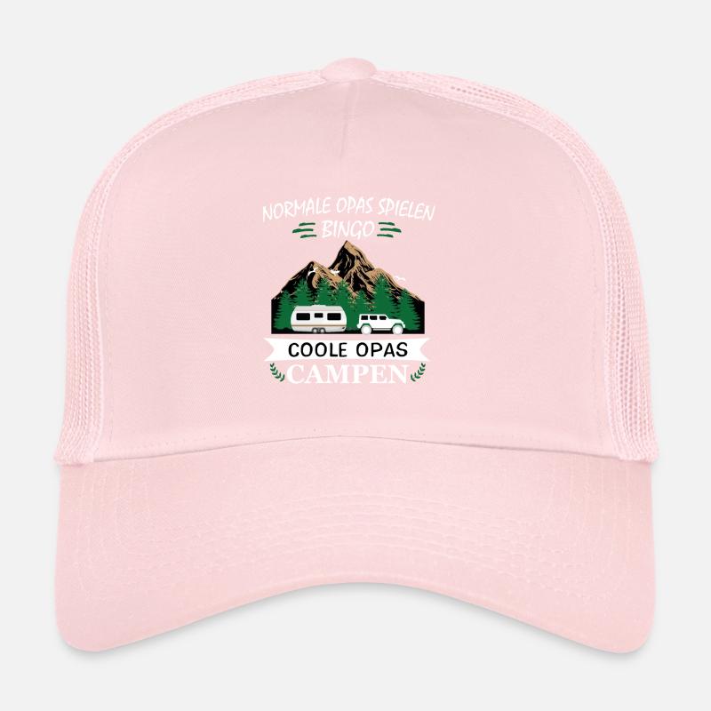 Cool Opas Camping Camping Opa Camping Holidays Trucker Cap