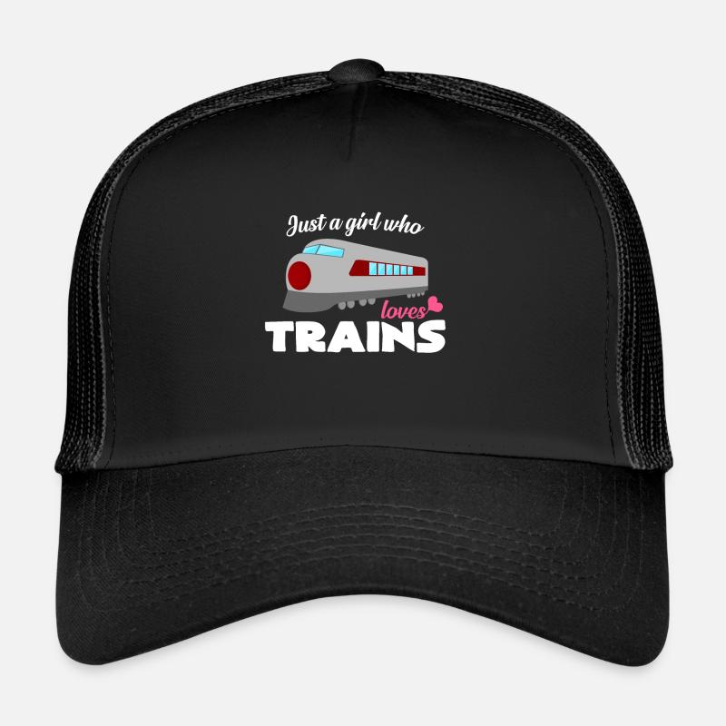 I like trains Trucker Cap