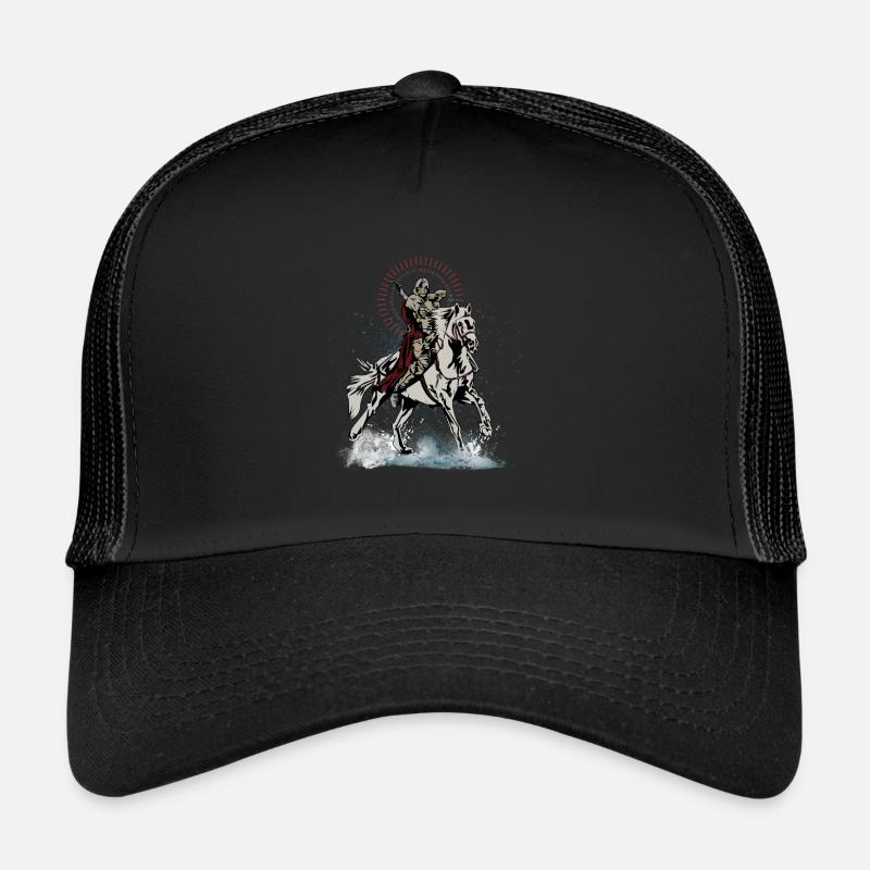 Guerrier médiéval arc et flèche chevalier Casquette trucker 