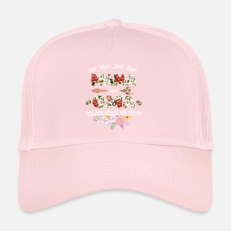 Mama Oma Mutter Blumen Design Geschenk Trucker Cap