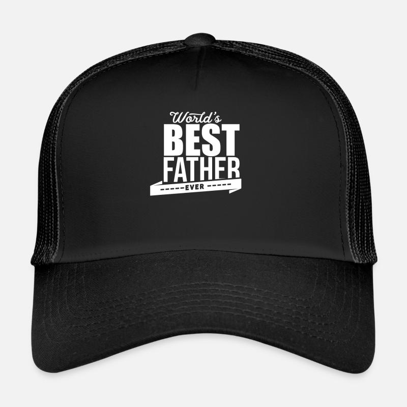 Fars dag Fars dag Fars dag Fars dag Fars dag - Trucker cap - sort/sort