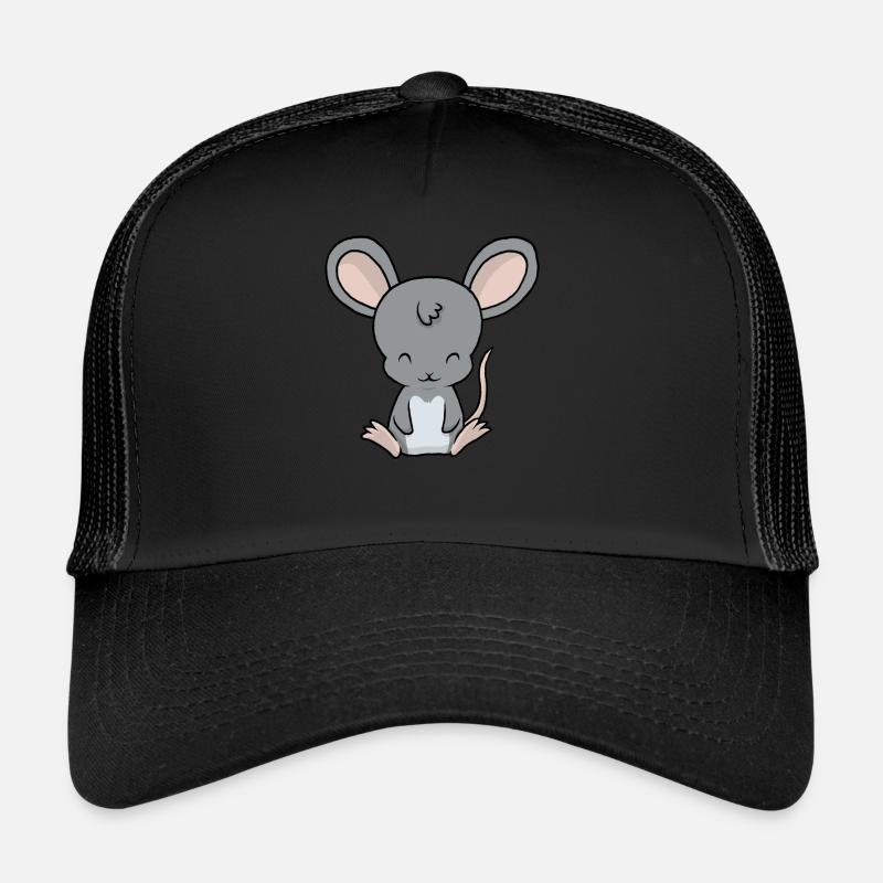 Little baby mouse - Trucker Cap - black/black
