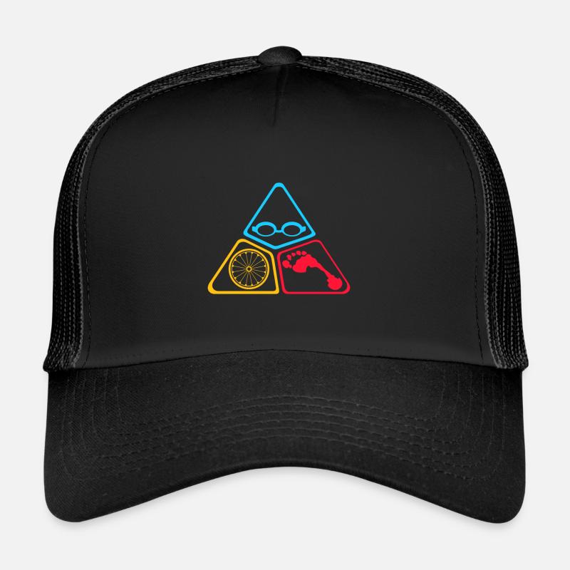 Triathlon Symbole Trucker Cap