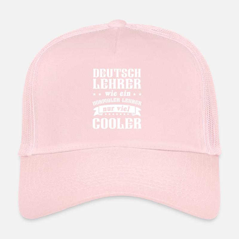 German teacher school teaching student gift Trucker Cap